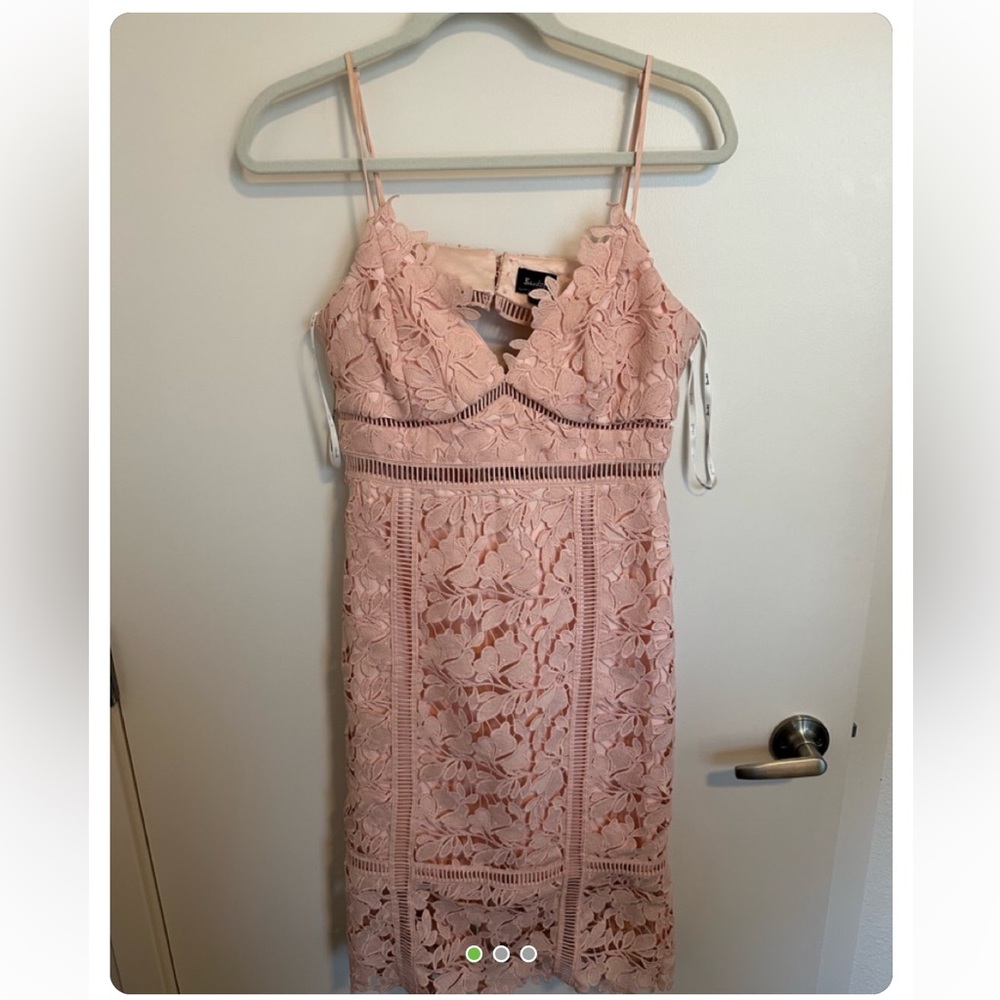 Bardot Lace Dress